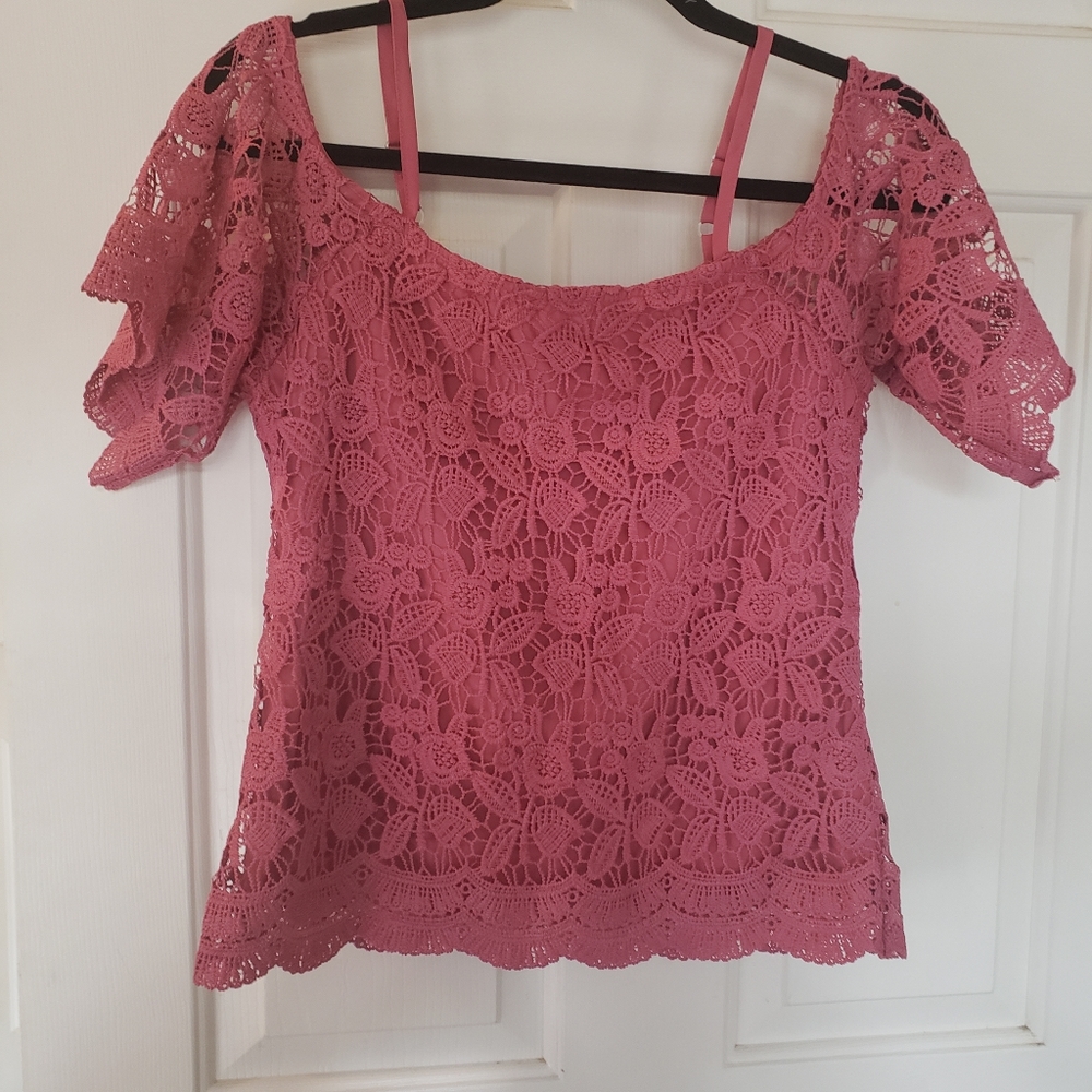 Lace Top - Picture 2 of 4